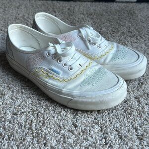 Vans Authentic 44 DX 'Anaheim Factory - Linen Blossom Cloud Dancer Size 9